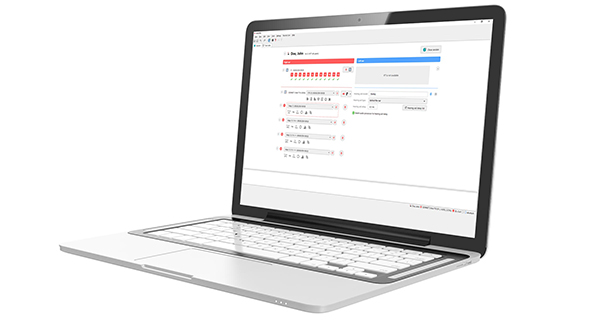Bimodal Synchronization A laptop displays MAESTRO 11’s bimodal synchronization screen where clinicians can easily match the processing delay timing between some MED-EL audio processors and any hearing aid.