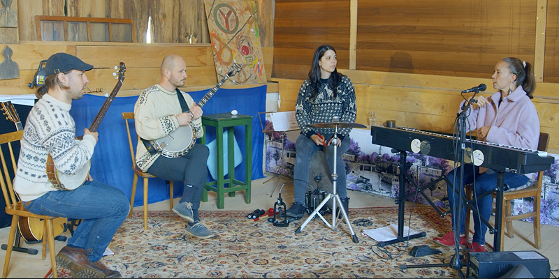 Laura and band