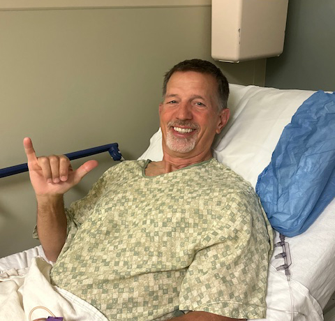 Eric Murray before CI surgery