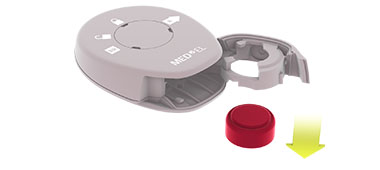 SAMBA 2 - remove battery SAMBA 2 - remove battery