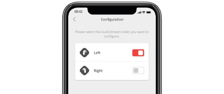 AudioStream Configuration iPhone AudioStream Configuration iPhone