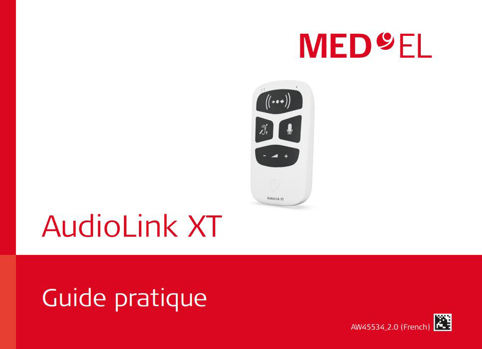 Image de la couverture du guide pratique de l'AudioLink XT