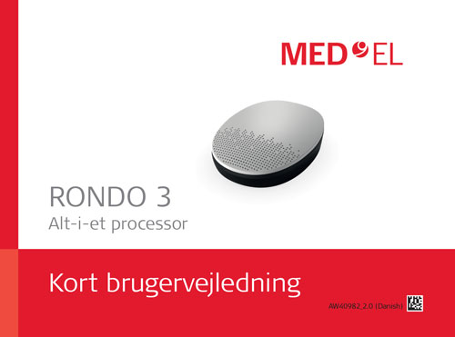 RONDO 3 kort vejledning