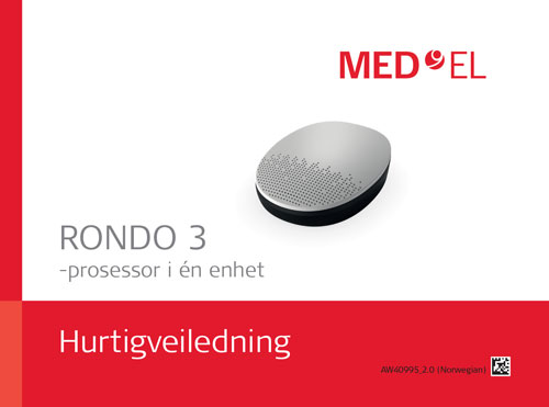 RONDO 3-hurtigveiledning