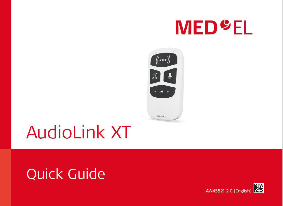 AudioLink XT Quick Guide cover image