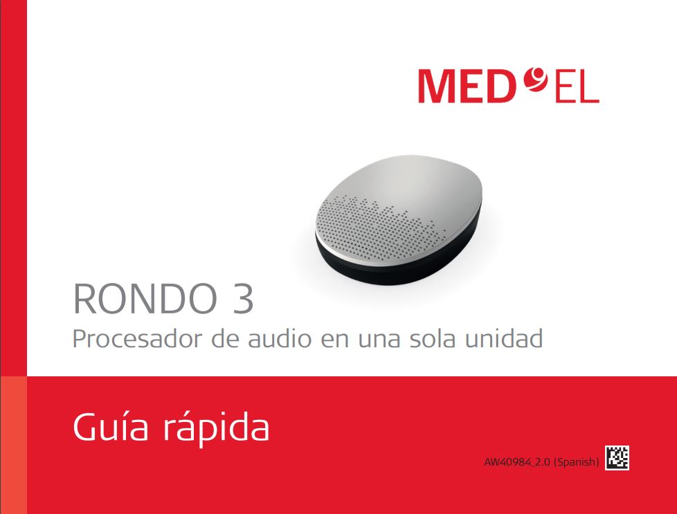 Guía rápida del RONDO 3
