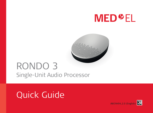 RONDO 3 Quick Guide