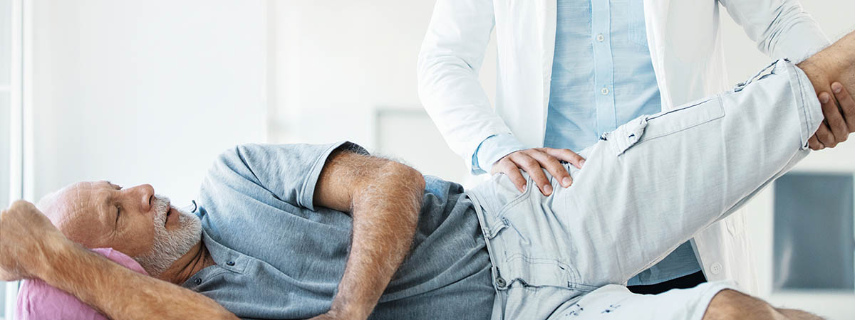 Behandlung/Therapie einer Hüftarthrose